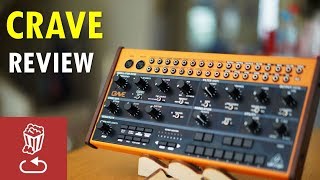 Behringer CRAVE Review tutorial and patch ideas [upl. by Acissehc]