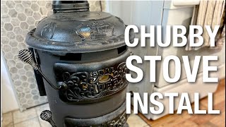 How to Install Chubby Anthracite Burning Stove  Chubby Stove Co [upl. by Seraphina]