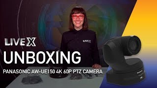 Unboxing Panasonic AWUE150 4K 60p PTZ Camera [upl. by Aseuqram817]