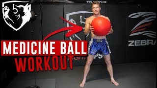 Medicine Ball Circuit Workout Explosive Speed  Power [upl. by Tehr511]