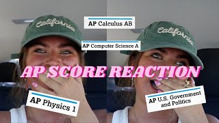 AP SCORE REACTION 2024 emotional [upl. by Kutzer]