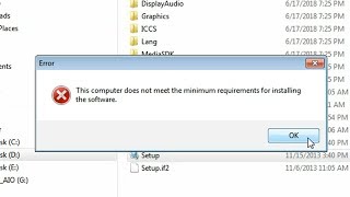 Solved  Intel HD Graphics  quotThis computer does not meet the minimum requirementsquot [upl. by Augustin]