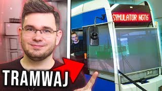 SYMULATOR ZBUDOWANY Z TRAMWAJU 🚅 [upl. by Horick929]