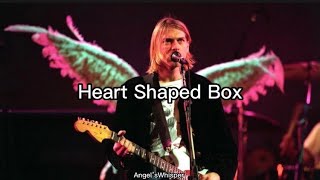 Nirvana  Heart Shaped Box lyrics [upl. by Ahsat]