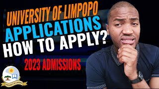 University of Limpopo  How to apply at UL for 2023 online  Full guide [upl. by Treblig]