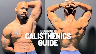 Beginner Calisthenics Guide Weekly Routine [upl. by Eindys]