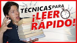 📚 3 EJERCICIOS para LEER más RÁPIDO y Comprender Mejor  Técnicas de Estudio 6 [upl. by Anayia]