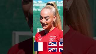 Selene Depp vs Alicia Layman Epic Football Challenges in Switzerland🤩 shorts [upl. by Herrmann323]