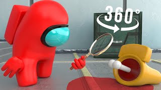 Among Us 360 VR Detective Mode Among Us  ACGame Animations [upl. by Egiedan]