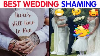 Best Of All Time Wedding Shaming Posts [upl. by Hedi]