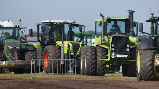 Dikke trekkers rook en plezier bij Trekkerslep Schoonebeek 2024 [upl. by Holds]