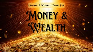 Money Visualization Meditation  Attract Wealth Into Your Life [upl. by Hana]