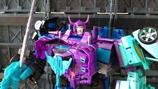 Transformers Combiner Wars G2 Menasor Toy Review [upl. by Negris85]