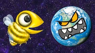 Несносная ПЧЕЛА съела планету ИГРА Tasty Planet Forever 4 на Игрули TV [upl. by Ozzy]