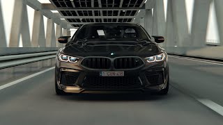 BMW M8 Competition Tokyo Cruise Cinematic  Assetto Corsa [upl. by Mahmoud]