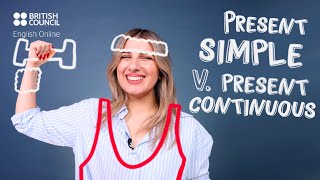 Present continuous or present simple A Mini English Lesson [upl. by Yllime]