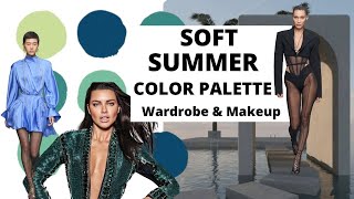 SOFT SUMMER COLOR PALETTE FOR WARDROBE AND MAKEUP [upl. by Pepillo]