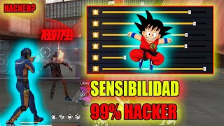 SENSIBILIDAD ACTUALIZADA ⚙️ SIN DPI para dar TODO ROJO 🩸FREE FIRE 2024🔥 [upl. by Cavan48]