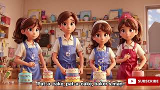 AI Image  PataCake PataCake  Nursery Rhymes amp Kids Songs Preschool Songs Toddler Tunes [upl. by Barclay]