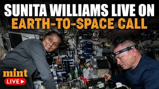 LIVE Sunita Williams Earth To Space Call  NASA Live  Space Station [upl. by Shel]