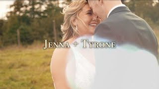 Jenna  Tyrone  Wedding Film [upl. by Lessirg114]