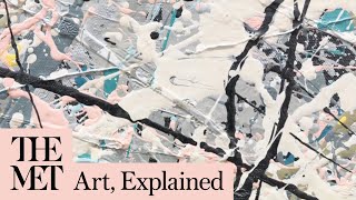 How to understand a Jackson Pollock painting  Art Explained [upl. by Neltiak202]