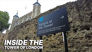 INSIDE THE TOWER OF LONDON FULL TOUR 🇬🇧 a fortress a palace amp prison with 1000 yrs of history [upl. by Romalda114]