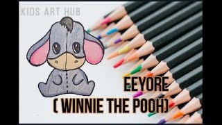 HOW TO DRAW EEYORE [upl. by Norword]