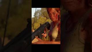 Ellie Kills A Rattler  The Last of Us Part II shorts [upl. by Aikehs811]