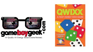 Qwixx Review with the Game Boy Geek [upl. by Llemert]