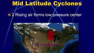 Meteorology 15  Midlatitude Cyclones [upl. by Aivart131]