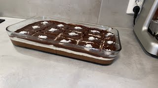 Chocolate cream cake l Torte me cokollate recet e shpejt dhe e lehte [upl. by Ahtar]