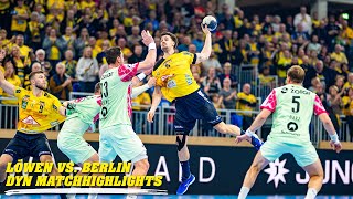 Löwen vs Berlin  DHBPokal Achtelfinale  DYN Matchhighlights [upl. by Zere]