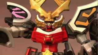 CGR Toys  POWER RAGERS SAMURAI SAMURAI MEGAZORD review [upl. by Hajed]