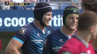 Montpellier vs Lyon  202324 France Top 14  Full match Rugby [upl. by Chally179]