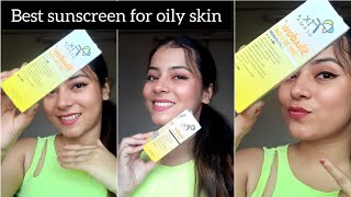 Fixderma Shadow SPF30Gel Sunscreen Honest Review  best for oily acne prone to combination skin ✔ [upl. by Elka]