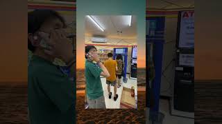 POV ngatri lama di atm shorts fyp funny memes [upl. by Pinkham]