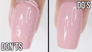 DOs amp DONTs Painting your nails  how to paint your nails perfectly [upl. by Alyad]