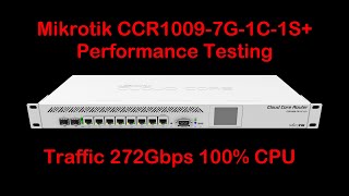 Mikrotik CCR10097G1C1S Performance Testing [upl. by Chak559]