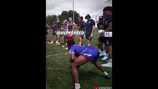 iShowSpeed Tackled Rugby Player 🤯🔥 [upl. by Sesylu]