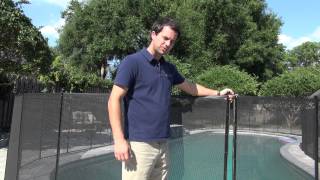 Installing A Pool Protection Fence System [upl. by Nottirb590]