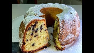 Ciambellone al burro con gocce di Cioccolato [upl. by Adiahs]