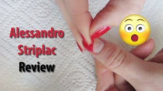 Alessandro Striplac Review  nie wieder Nagellackentferner  seni Nageldesign [upl. by Nehpets]