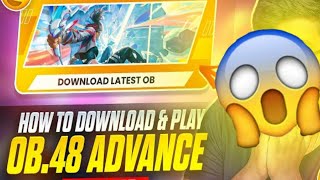 HOW TO DOWNLOAD FREE FIRE ADVANCE SERVER 2025 🔥 FREE FIRE OB48 UPDATEfreefire [upl. by Burne]