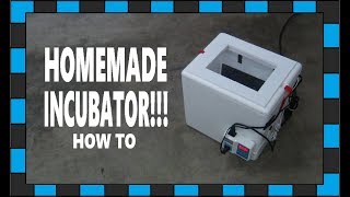 How To Make An Egg Incubator [upl. by Baecher]