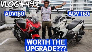 Honda ADV150 VS ADV160  Vlog492 [upl. by Nimajeb]