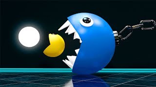 LOKMAN Pacman vs Chain Chomp Monster [upl. by Areema]