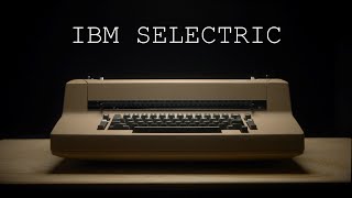 The IBM Selectric Typewriter is a Mechanical Masterpiece [upl. by Yorle]