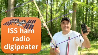 APRS packet ham radio using ISS as digipeater [upl. by Goines174]