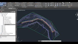 Channel Design By Civil 3D 2018 [upl. by Aiek]